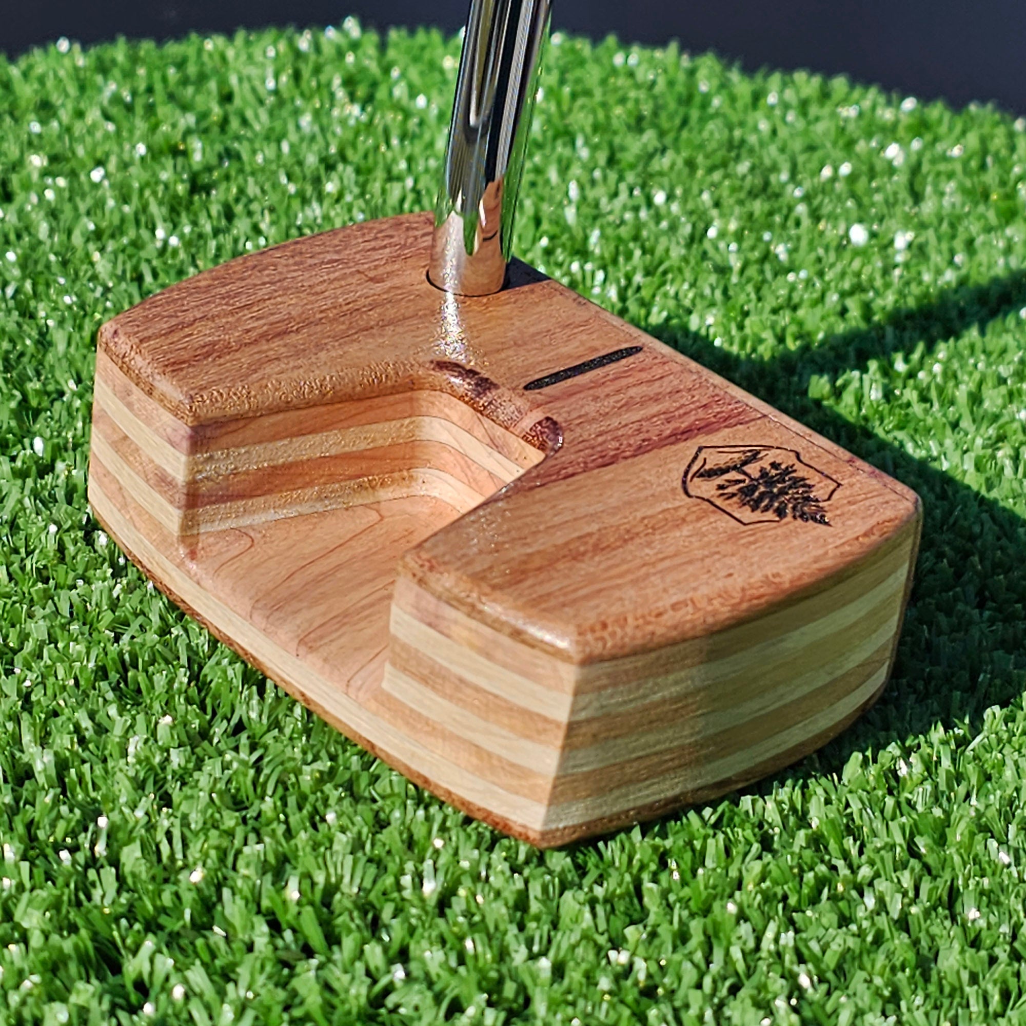 Babinga wood Red Cedar and Maple Woodrich Regal wood putter