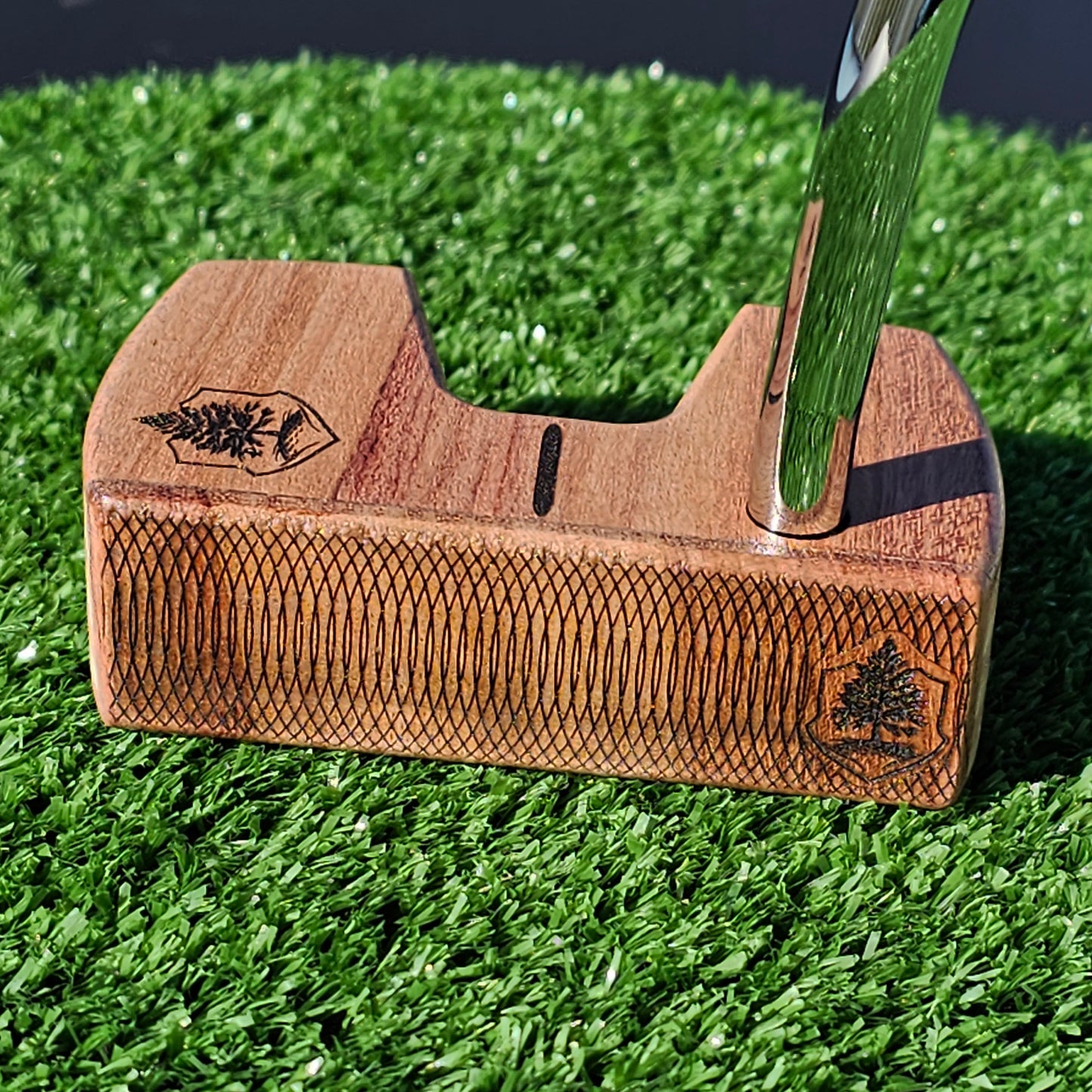 Babinga wood Red Cedar and Maple Woodrich Regal wood putter