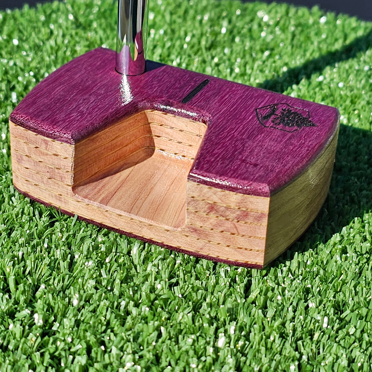 Rusted Style Putter TimberTouch Putterworks exotic precision wood golf putters ...