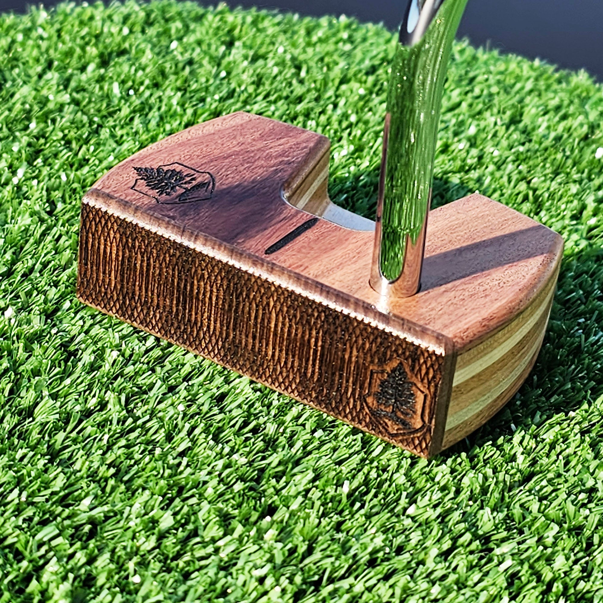 Bolivian Rosewood and multiwood body Woodrich Regal wood putter