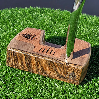 Walnut wood Mahogany Lacewood Woodrich Regal wood putter