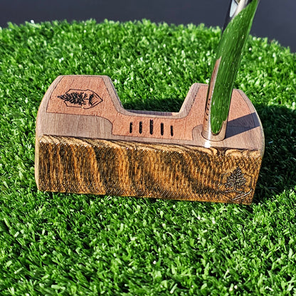 Walnut wood Mahogany Lacewood Woodrich Regal wood putter