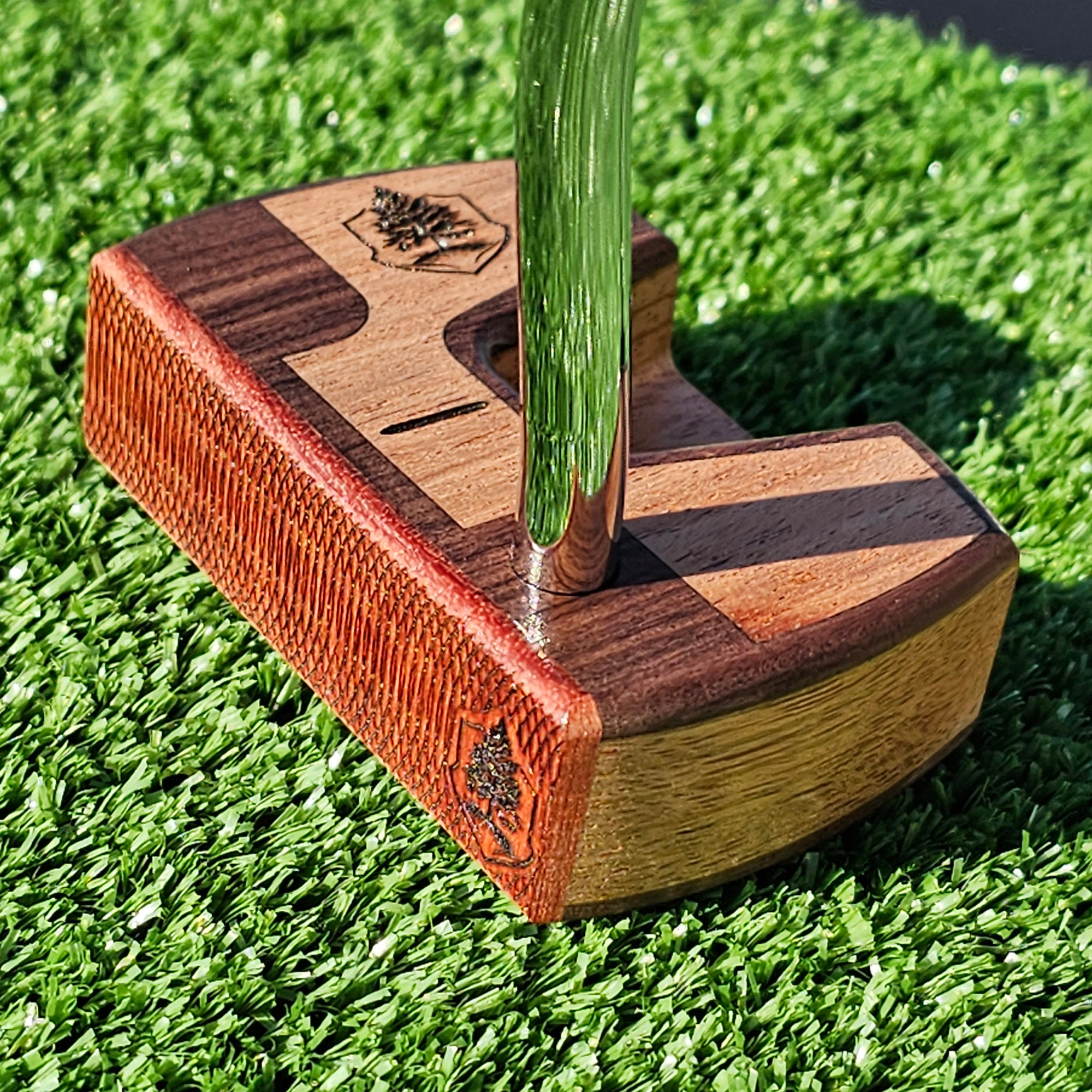 Rosewood and Walnut Woodrich Regal putter