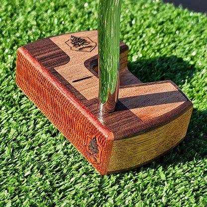 Rosewood and Walnut Woodrich Regal putter
