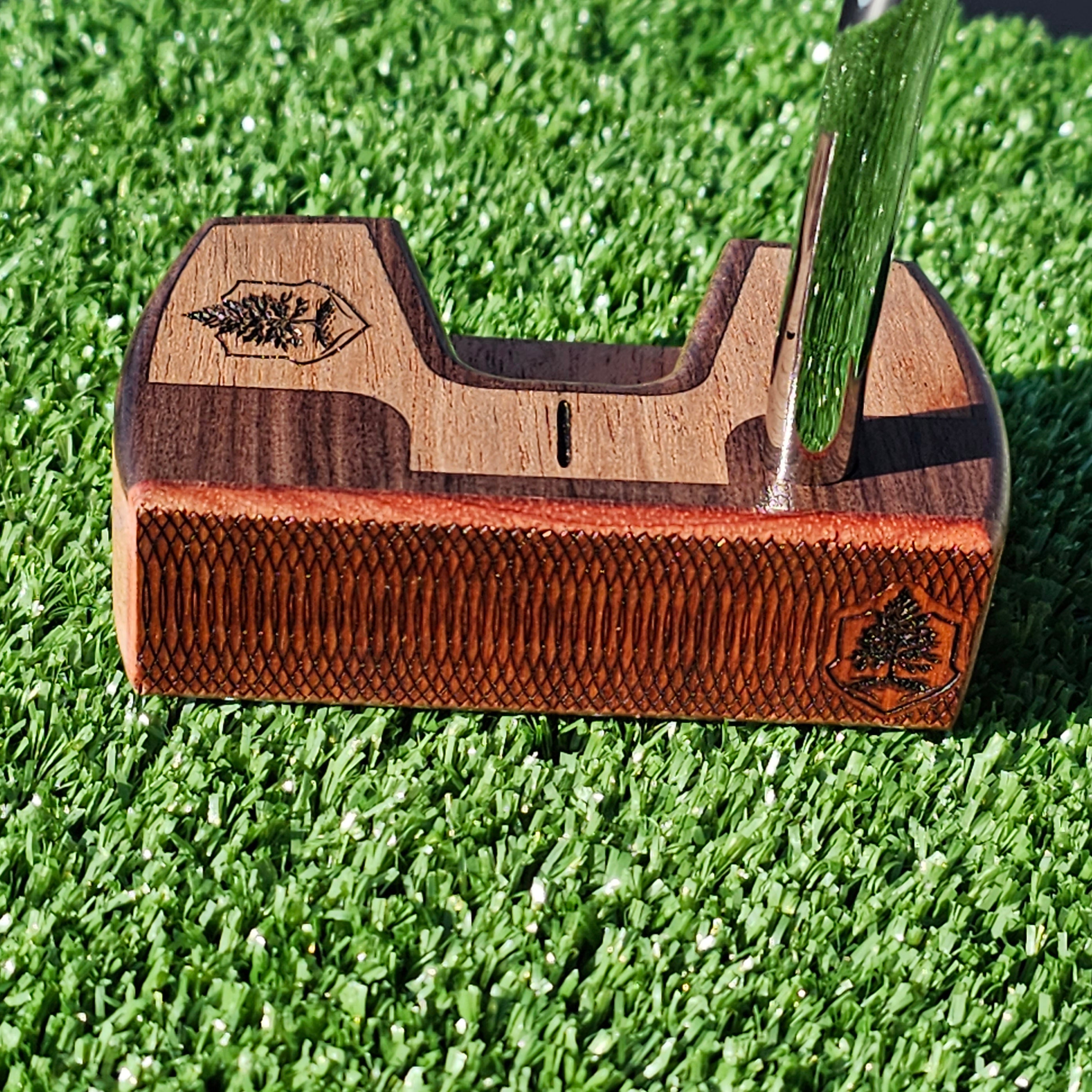 Rosewood and Walnut Woodrich Regal putter