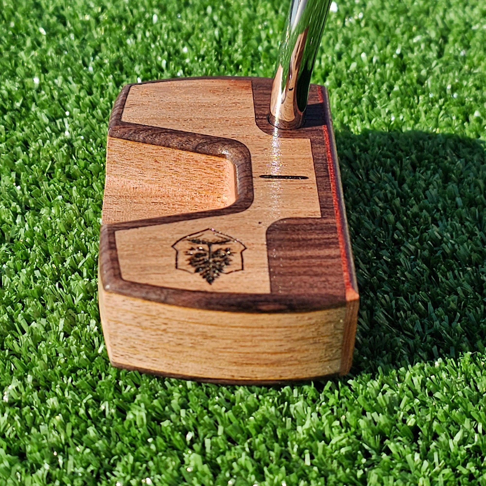Rosewood and Walnut Woodrich Regal putter