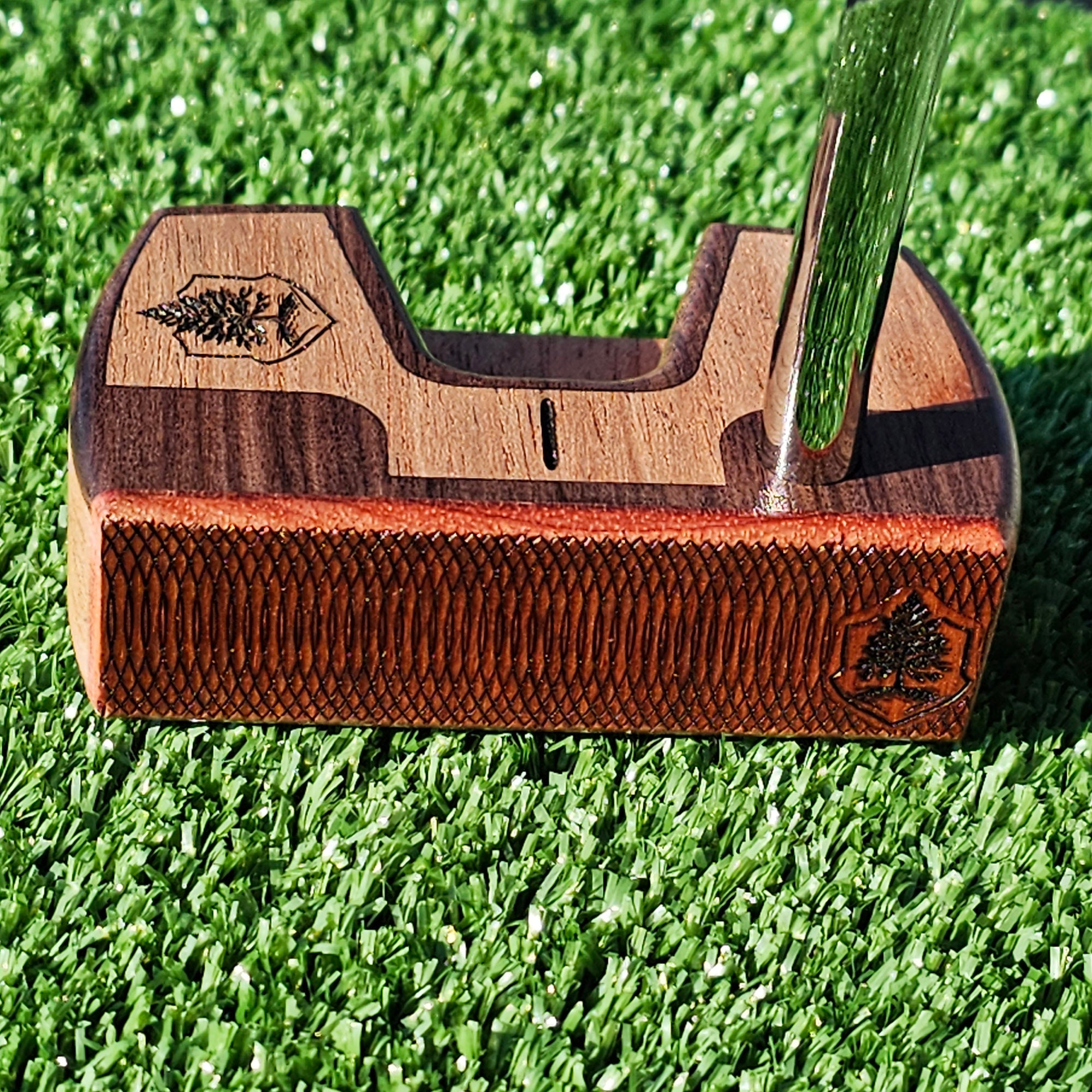 Rosewood and Walnut Woodrich Regal putter