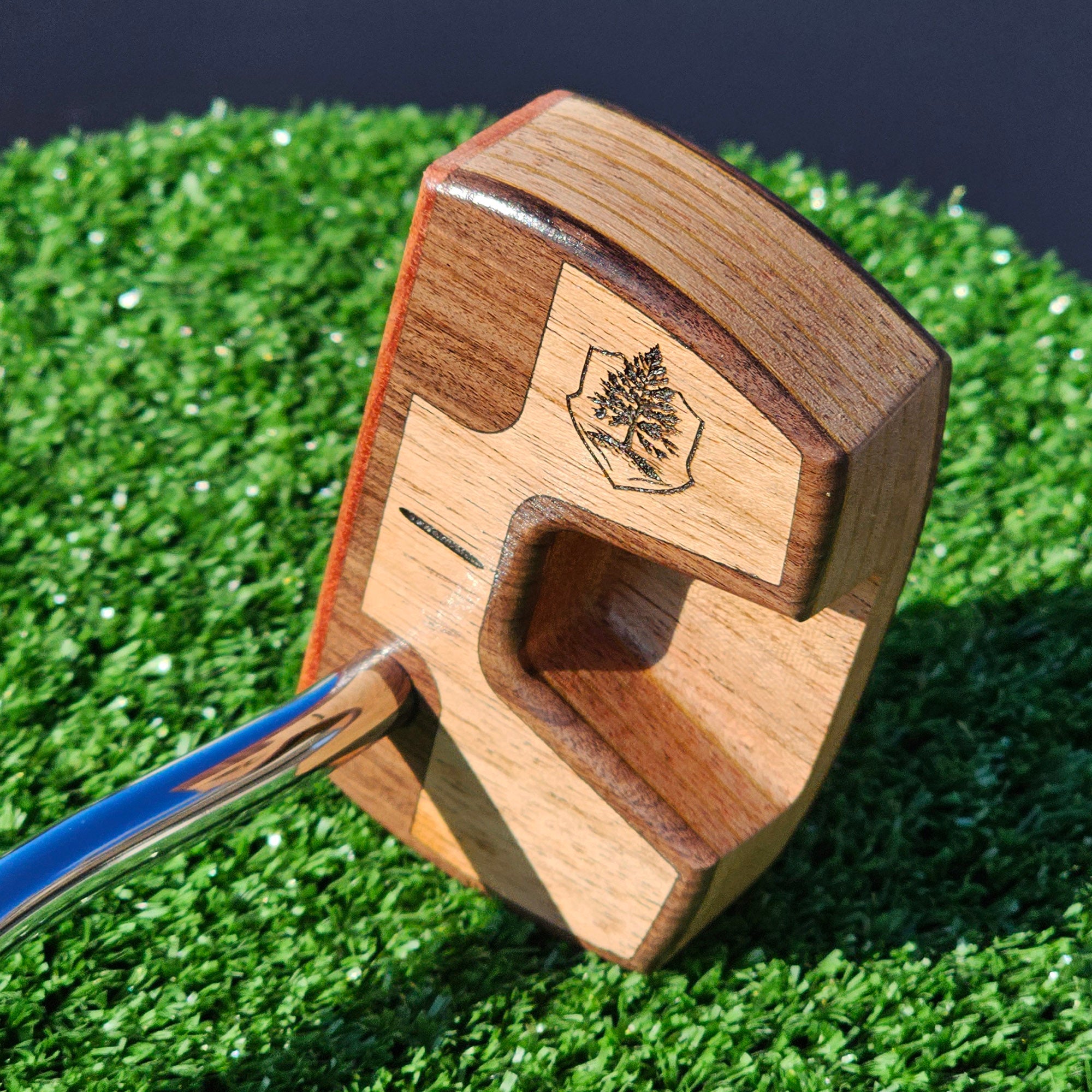 Rosewood and Walnut Woodrich Regal putter