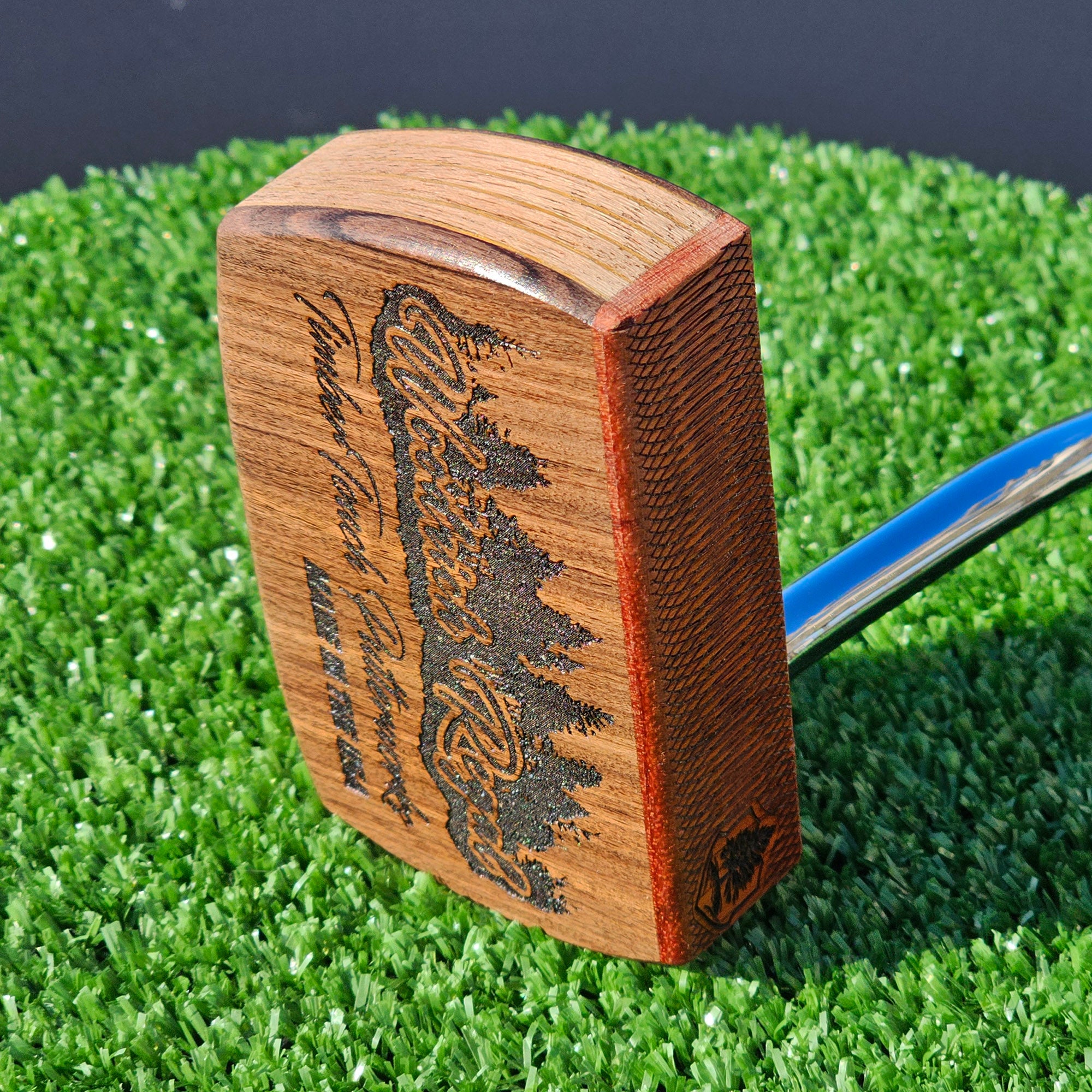 Rosewood and Walnut Woodrich Regal putter