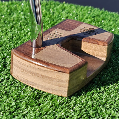 Bolivian Rosewood Bloodwood and Walnut wood Woodrich Regal wood putter