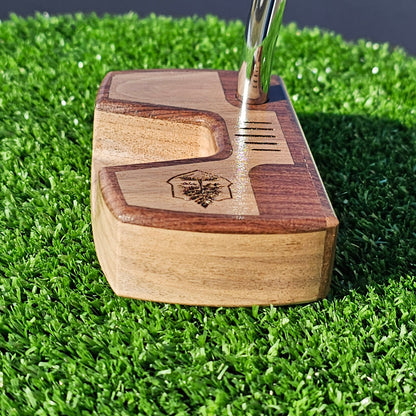 Bolivian Rosewood Bloodwood and Walnut wood Woodrich Regal wood putter