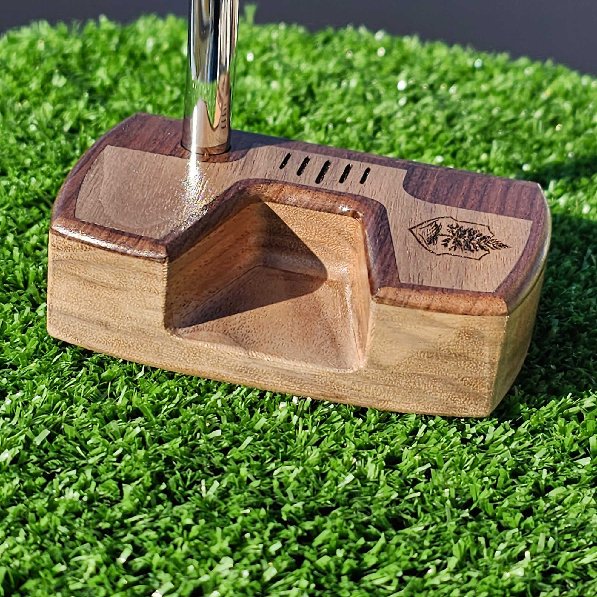 Bolivian Rosewood Bloodwood and Walnut wood Woodrich Regal wood putter