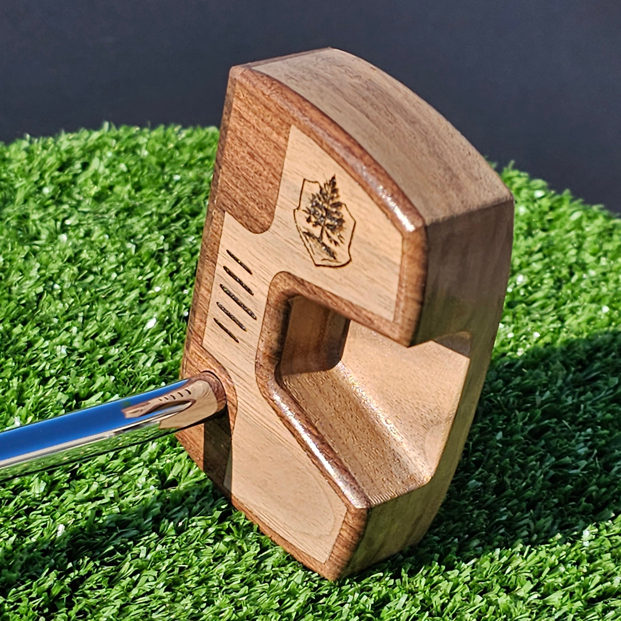 Bolivian Rosewood Bloodwood and Walnut wood Woodrich Regal wood putter