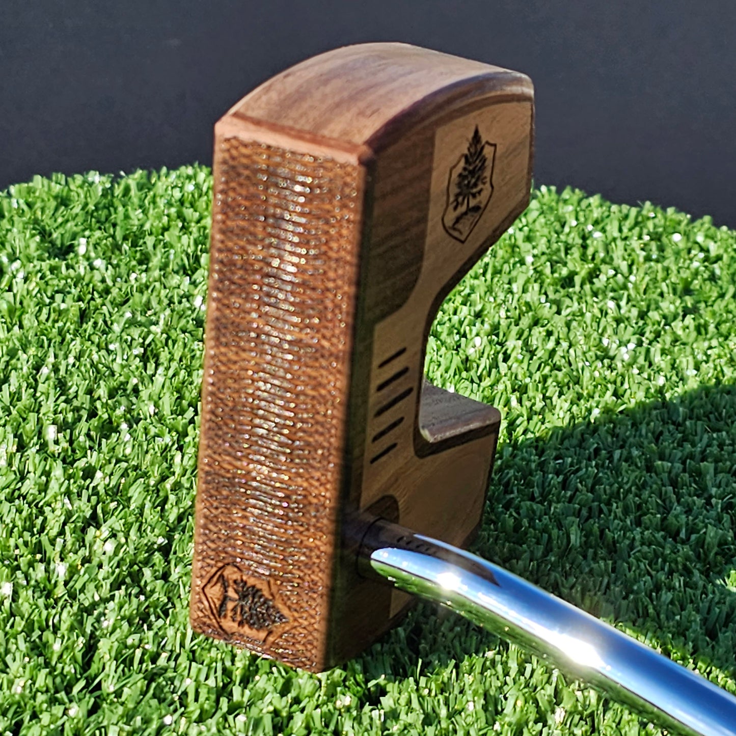 Bolivian Rosewood Bloodwood and Walnut wood Woodrich Regal wood putter