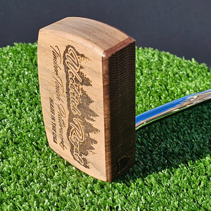 Bolivian Rosewood Bloodwood and Walnut wood Woodrich Regal wood putter