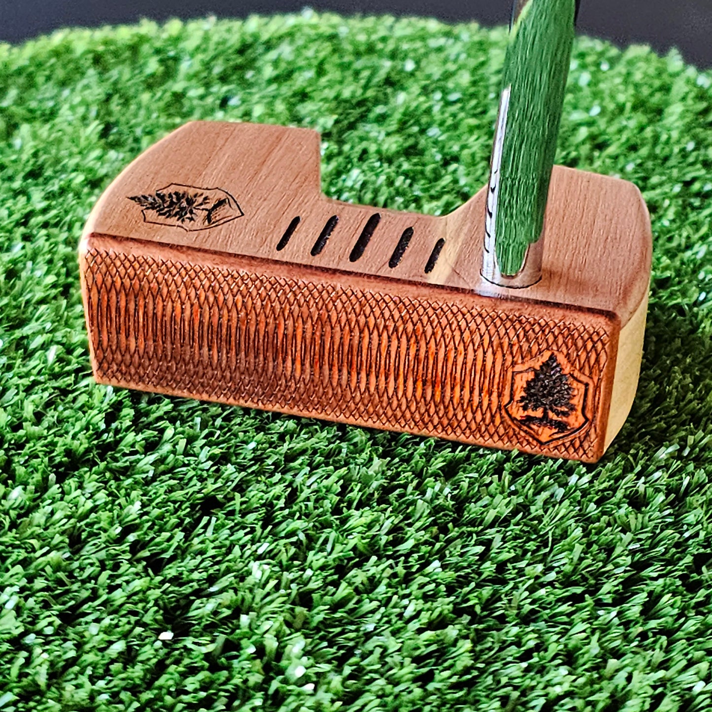 Bloodwood Maple and Cedar wood Woodrich Regal wood putter