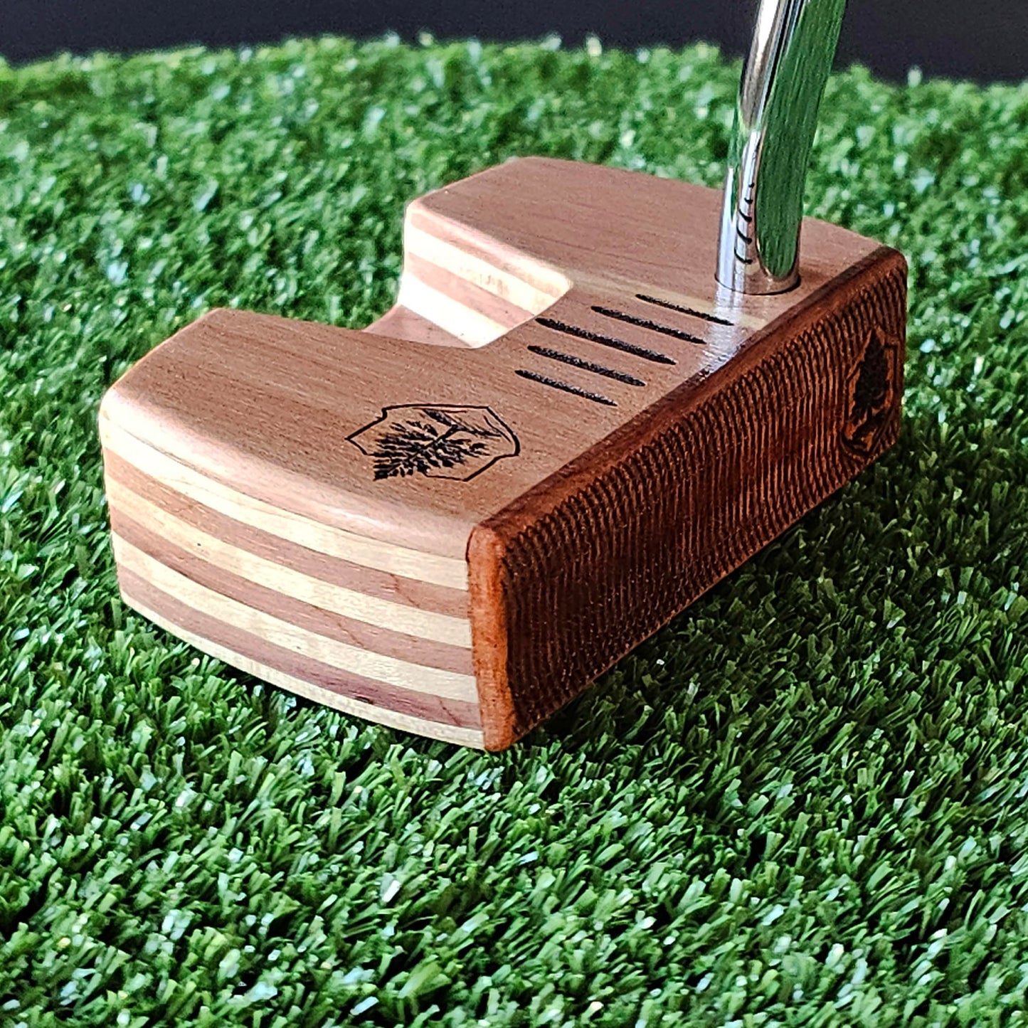 Bloodwood Maple and Cedar wood Woodrich Regal wood putter