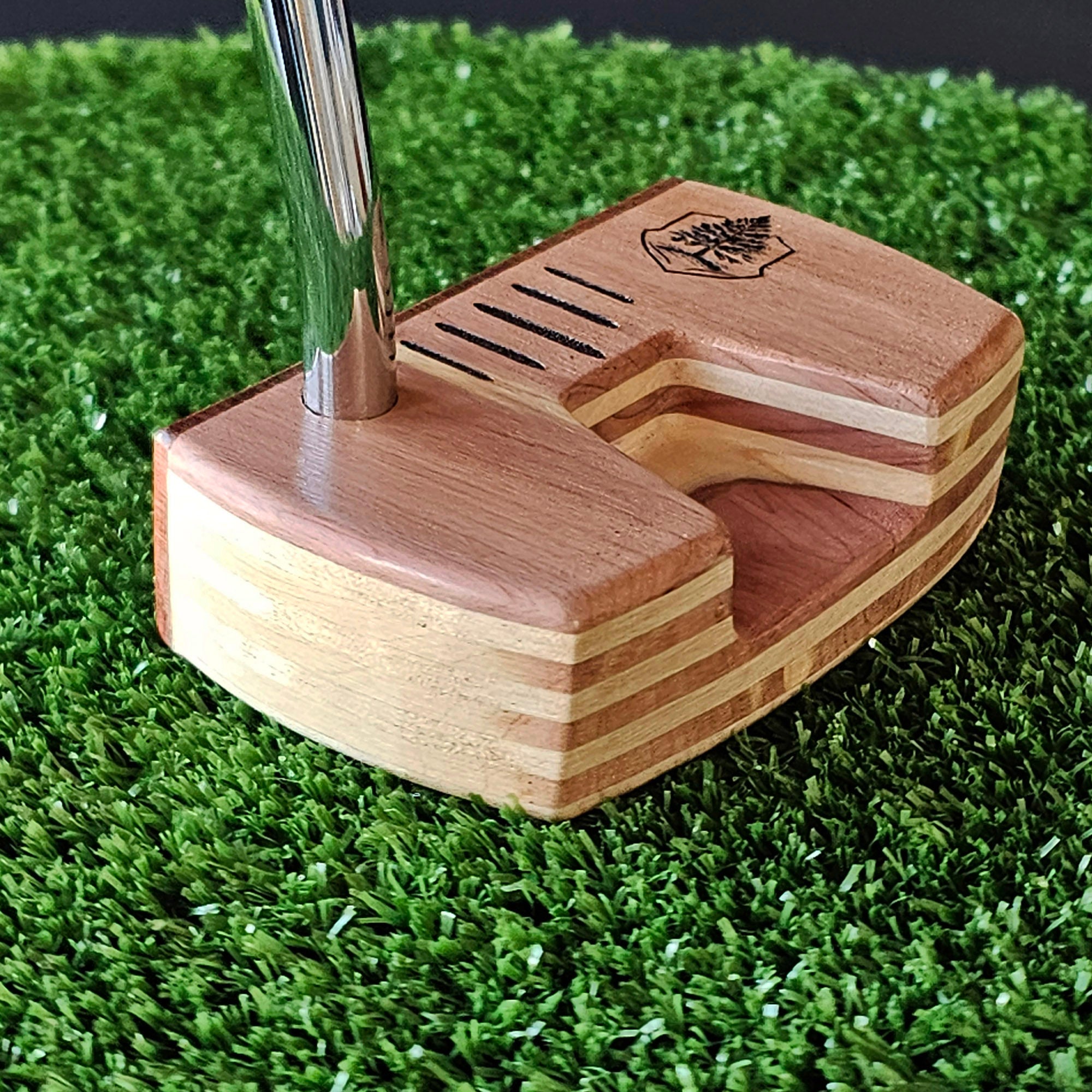 Bloodwood Maple and Cedar wood Woodrich Regal wood putter