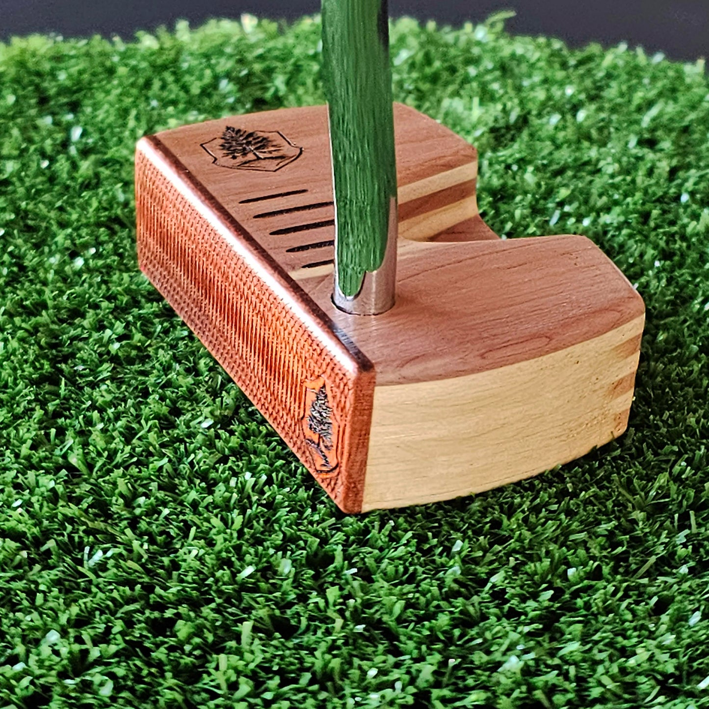 Bloodwood Maple and Cedar wood Woodrich Regal wood putter