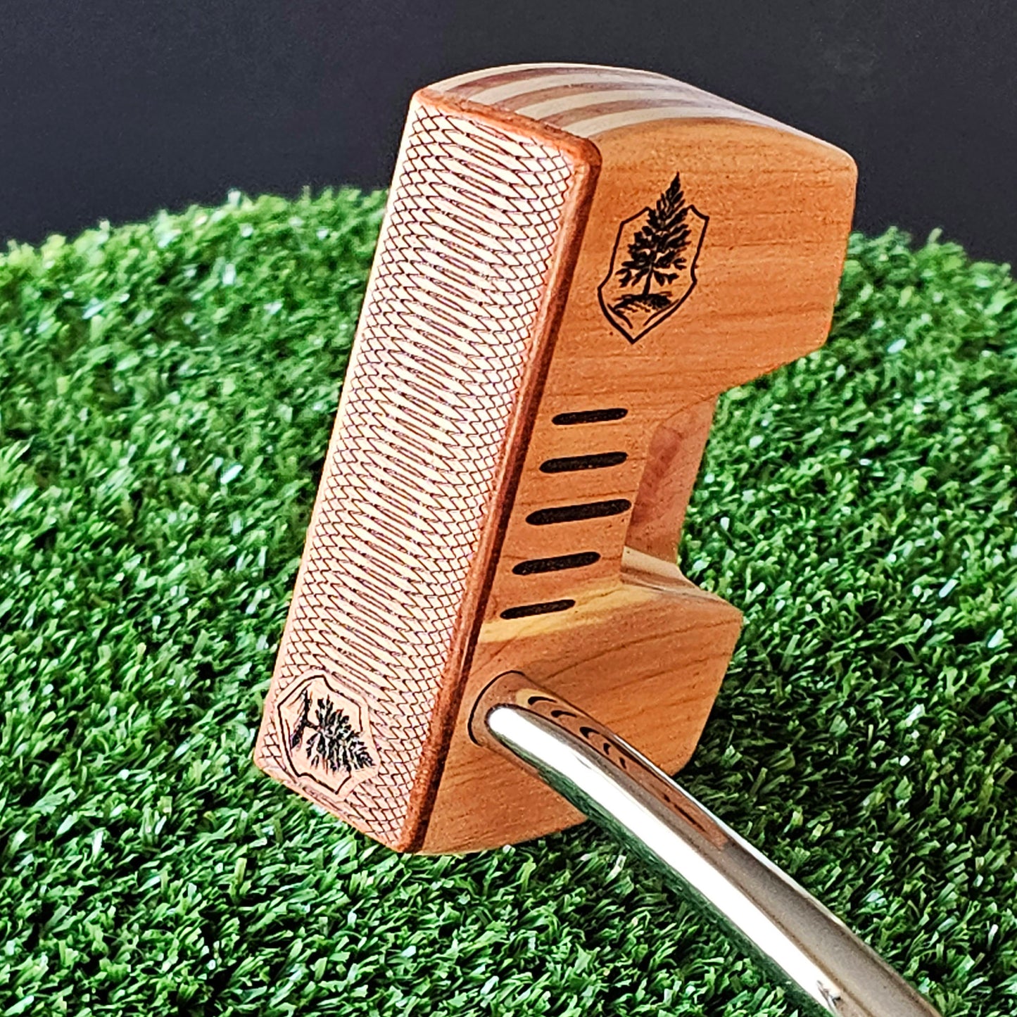 Bloodwood Maple and Cedar wood Woodrich Regal wood putter