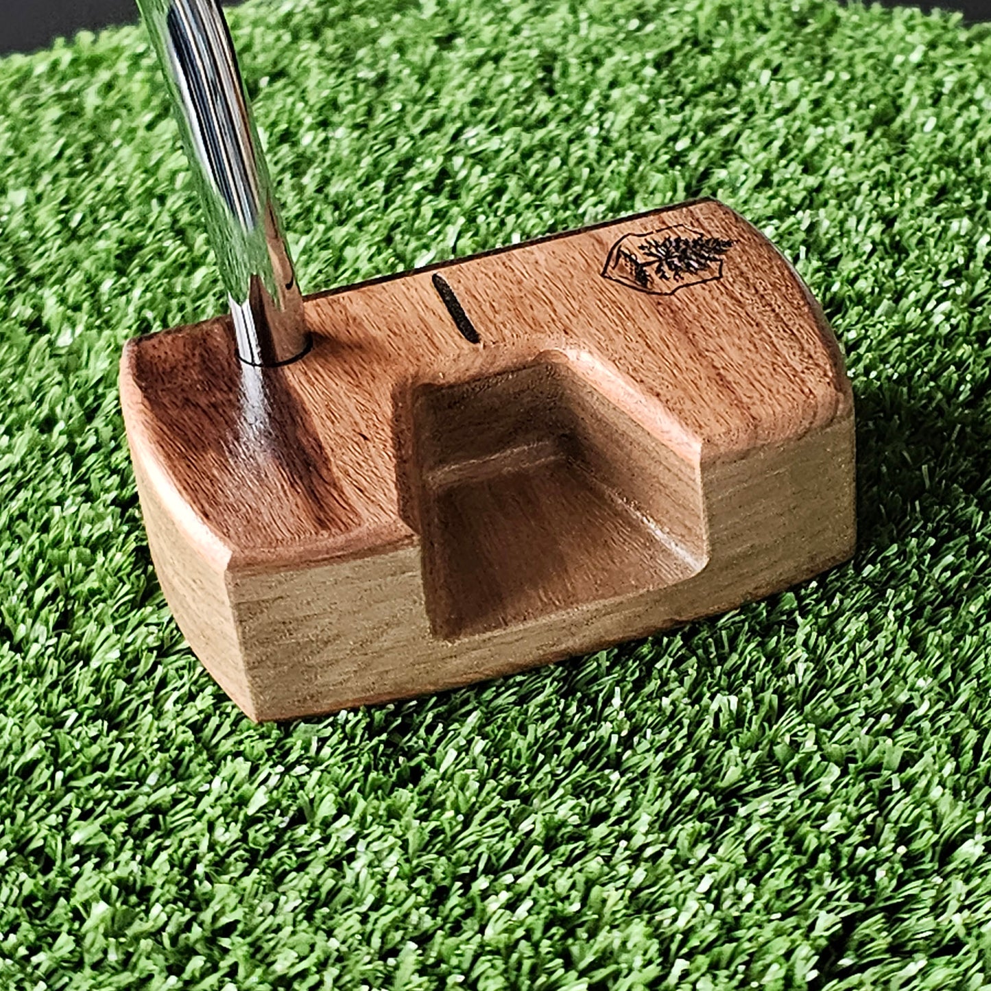 Bolivian rosewood with Walnut body Woodrich Regal wood putter