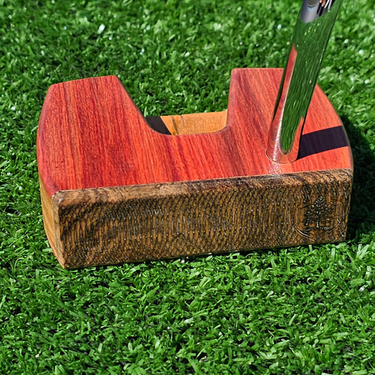 Redheart Teak and Rosewood Woodrich putter