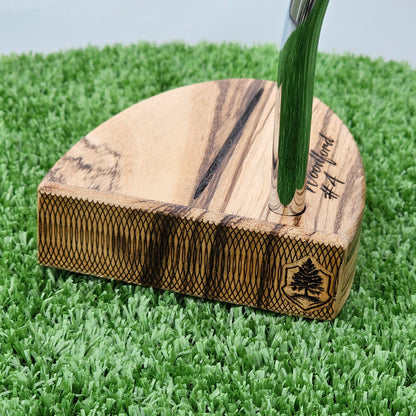 Zebrawood Woodford Style putter