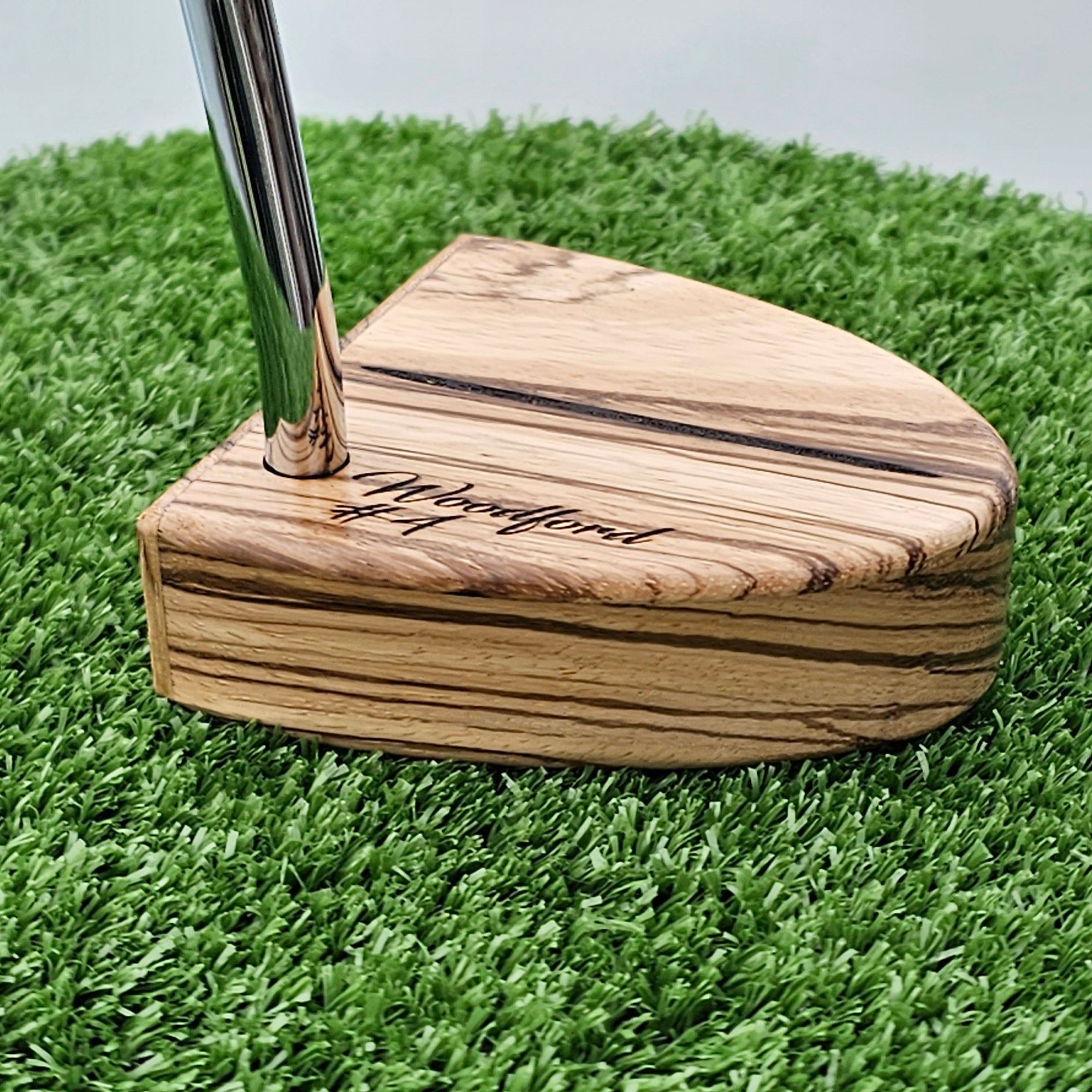 Zebrawood Woodford Style putter