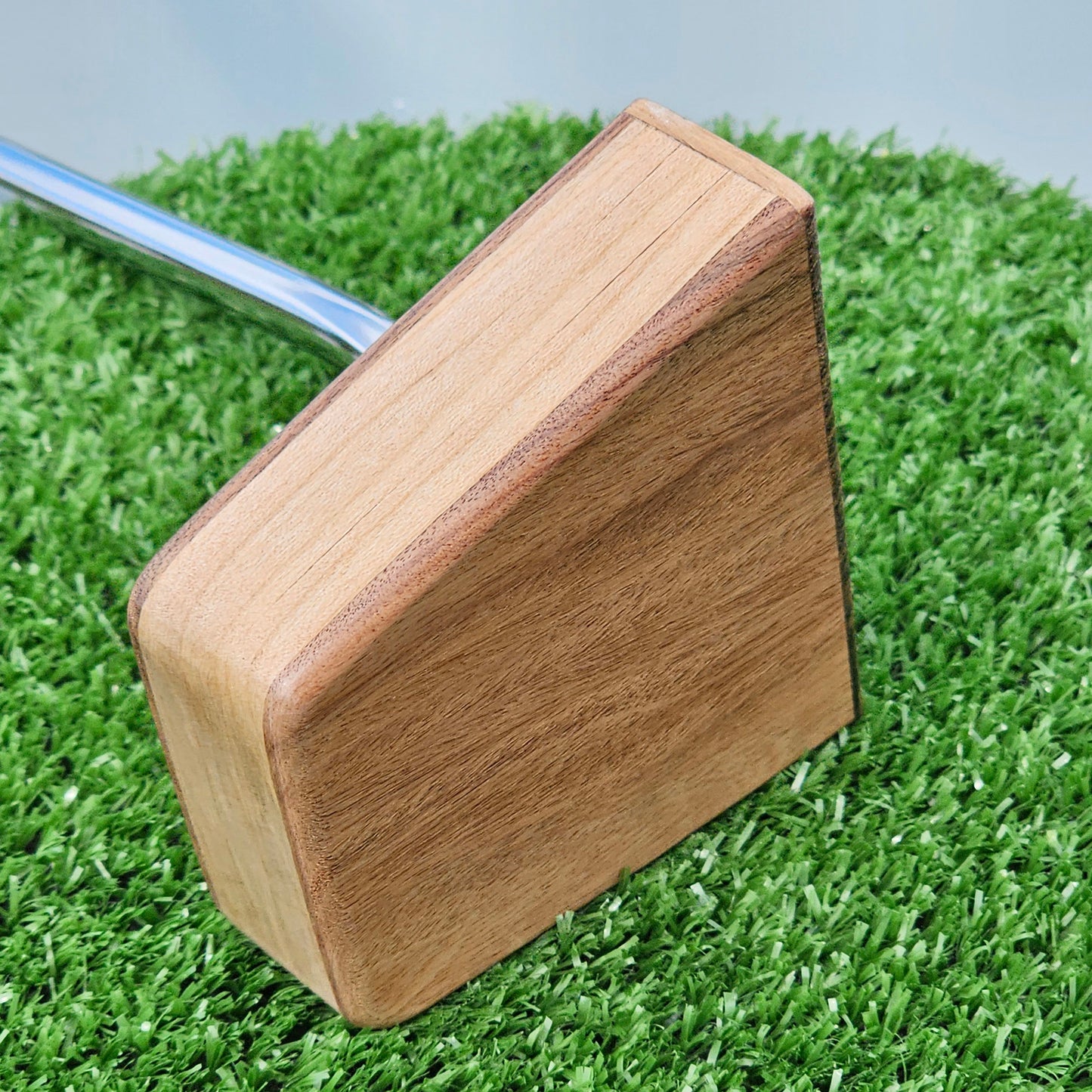 Rosewood Zebrawood and Oak wood blank putter for custom engraving