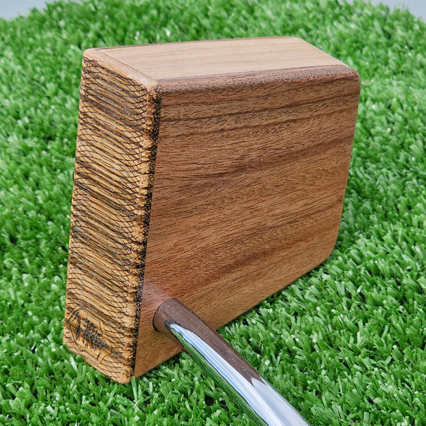 Rosewood Zebrawood and Oak wood blank putter for custom engraving