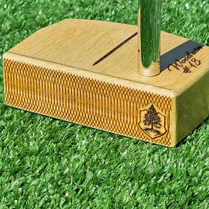 Yellowheart exotic wood putter   Spectacular rich look