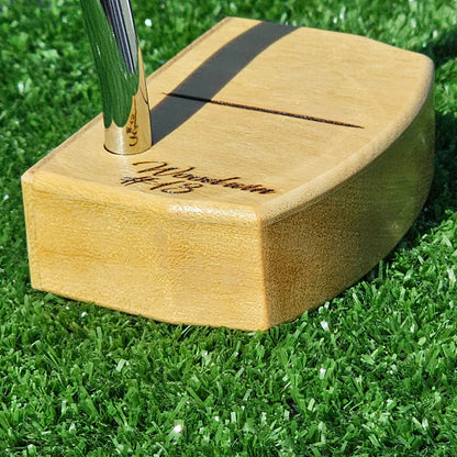 Yellowheart exotic wood putter   Spectacular rich look