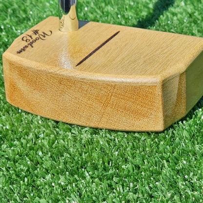 Yellowheart exotic wood putter   Spectacular rich look