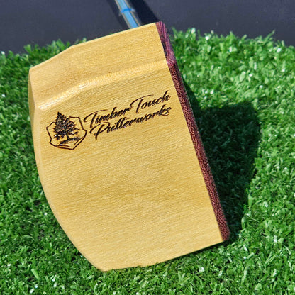 Yellowheart body putter with Padauk Face plate