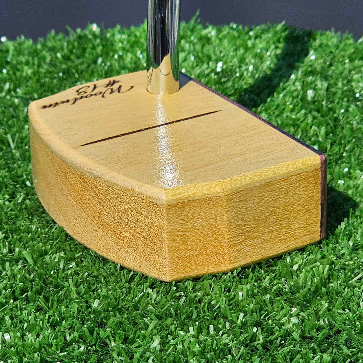 Yellowheart body putter with Padauk Face plate