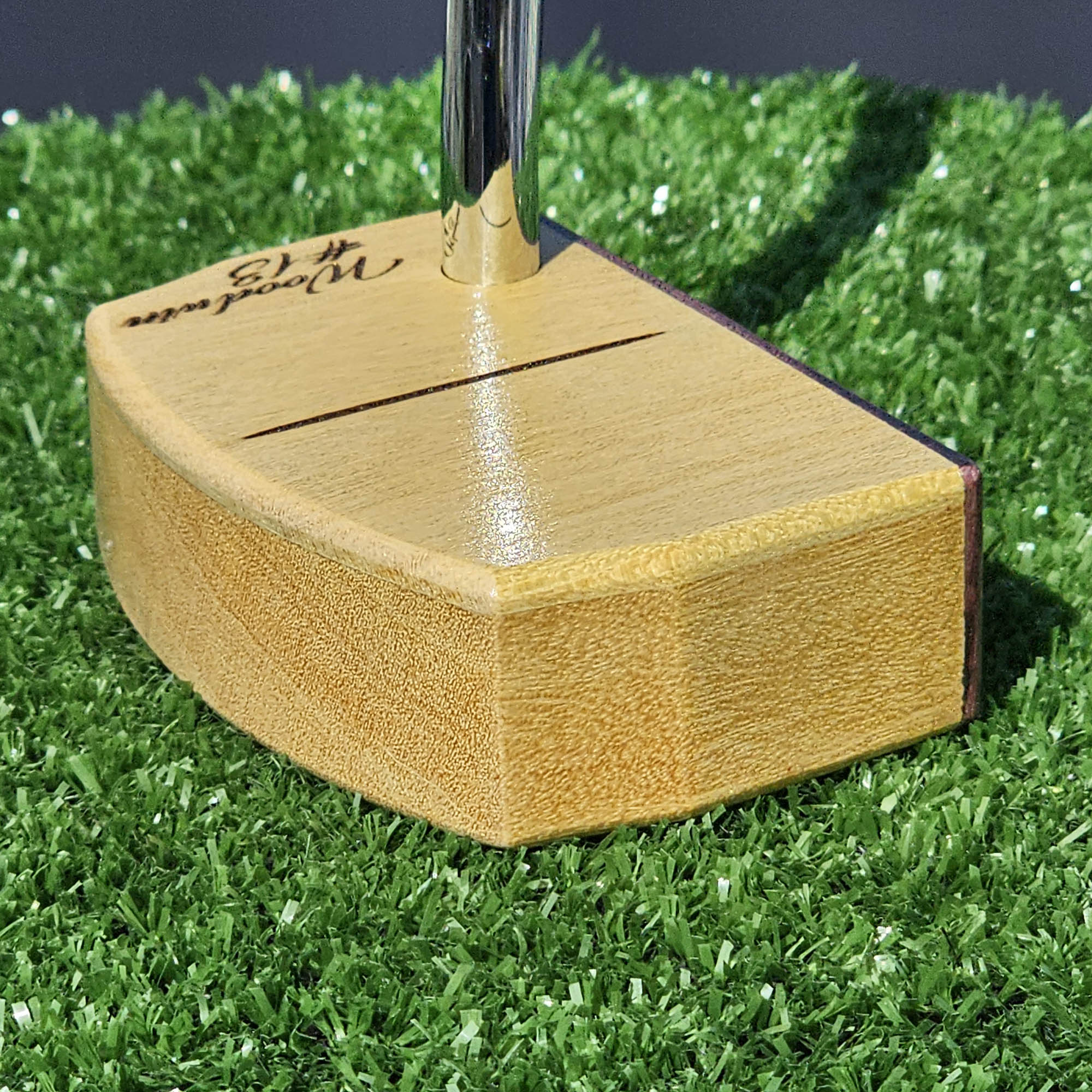 Yellowheart body putter with Padauk Face plate