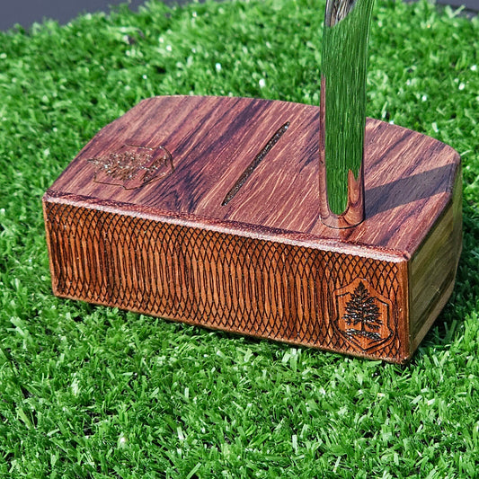 Rosewood Woodwin putter with layered body