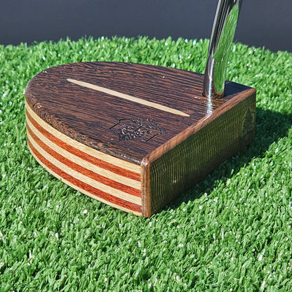 Wenge Padauk and White Limba Woodford Putter