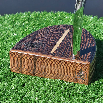 Wenge Padauk and White Limba Woodford Putter