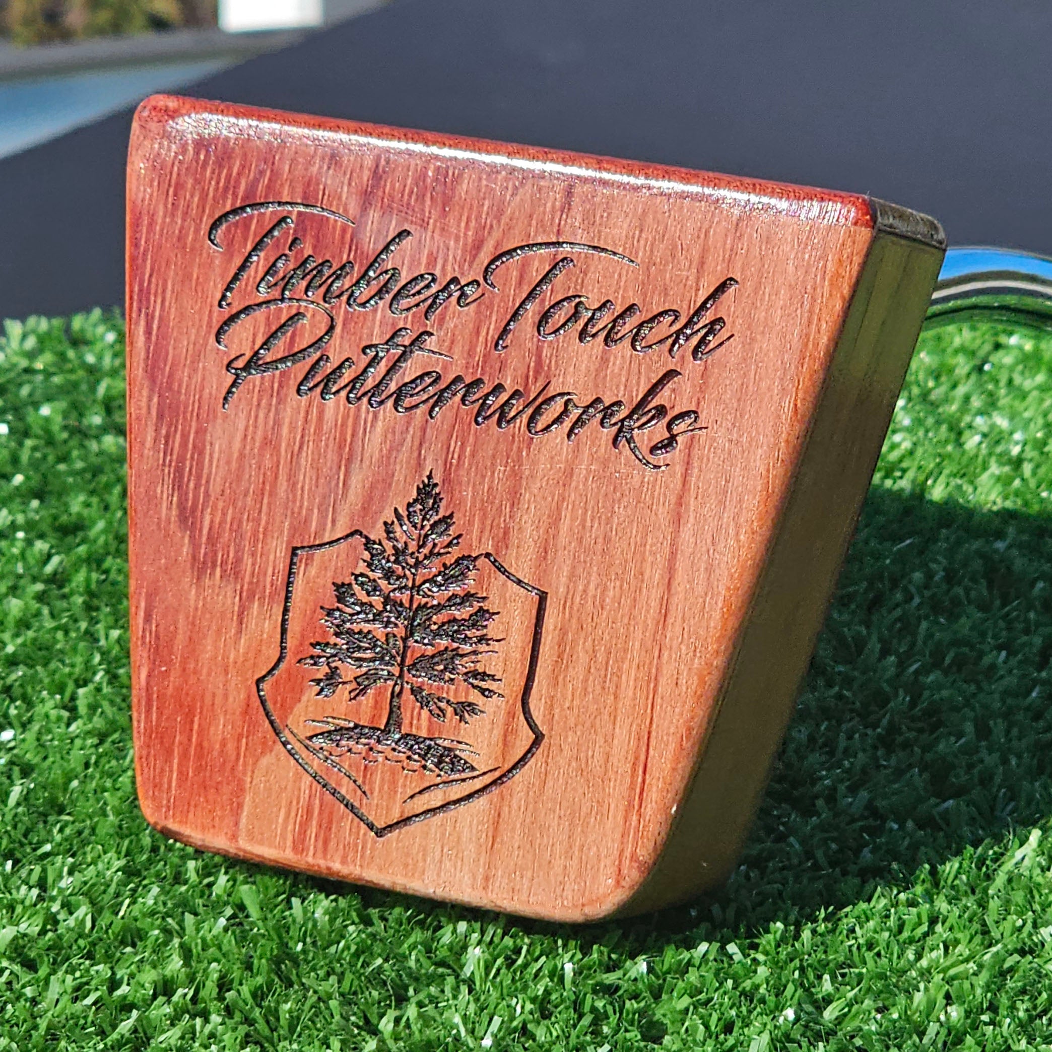 Bubinga wood Padauk with Rosewood inlay