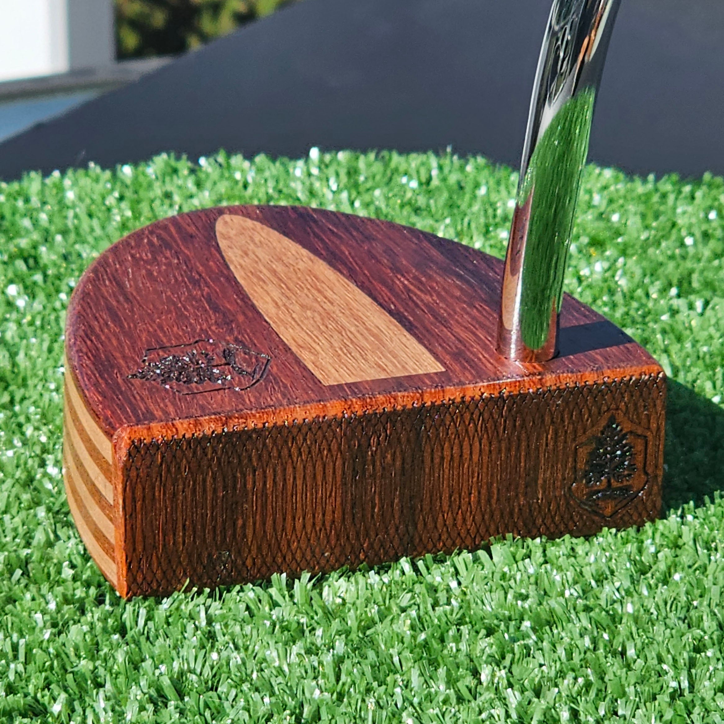 Padauk Cedar and Osage Orange Heavy Putter