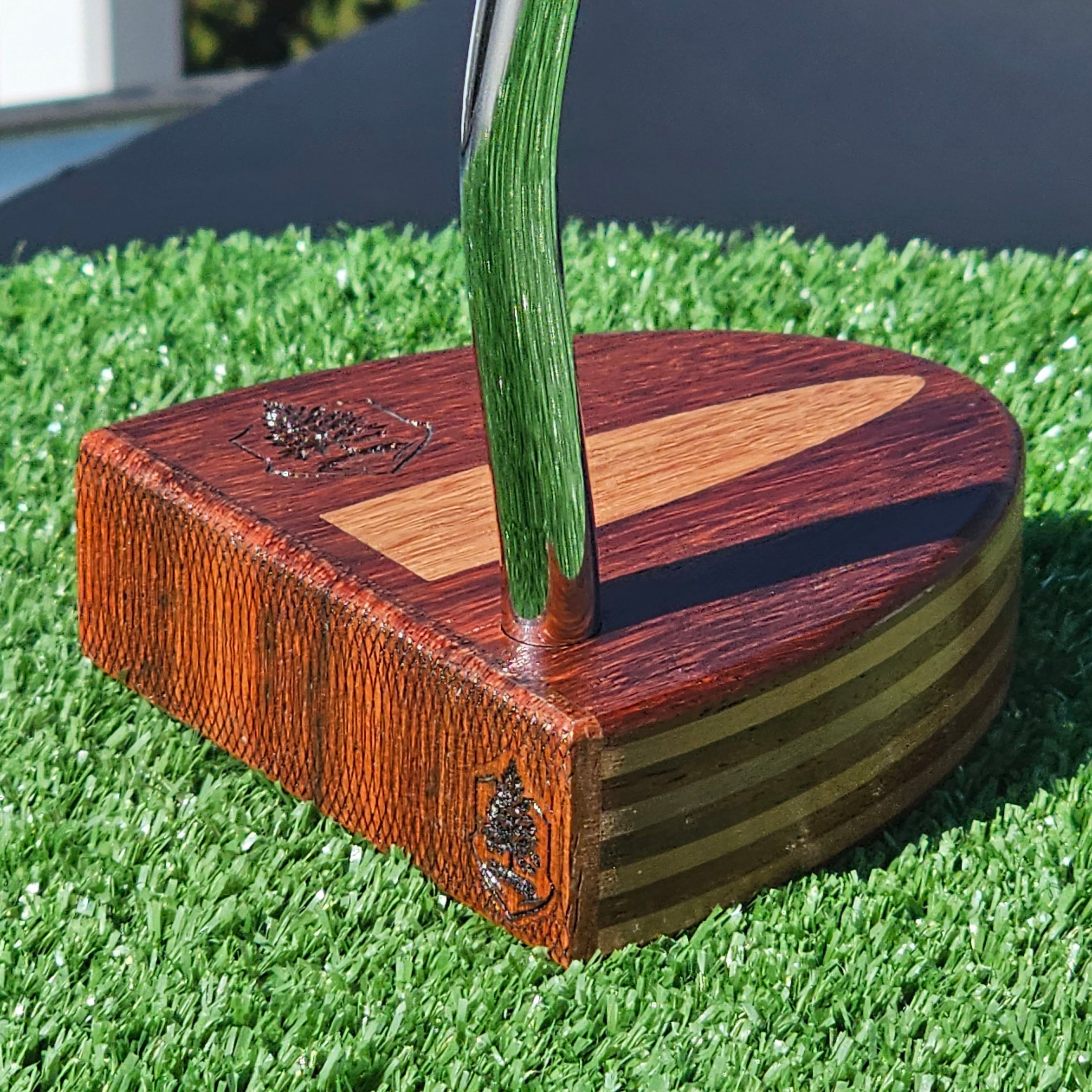 Padauk Cedar and Osage Orange Heavy Putter