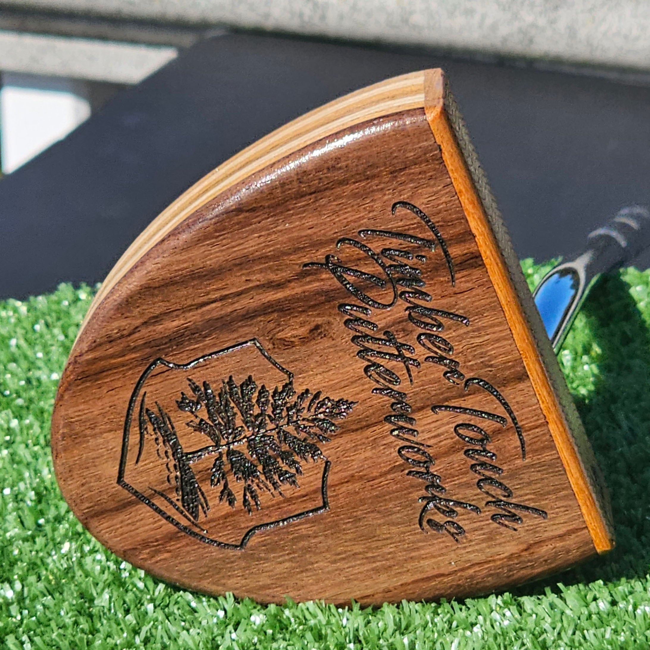 Rosewood and Osage Orange wood Putter