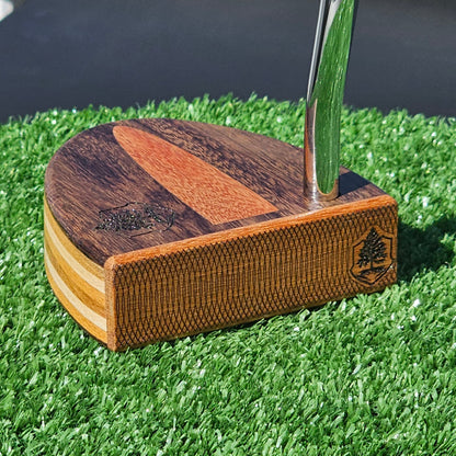 Rosewood and Osage Orange wood Putter