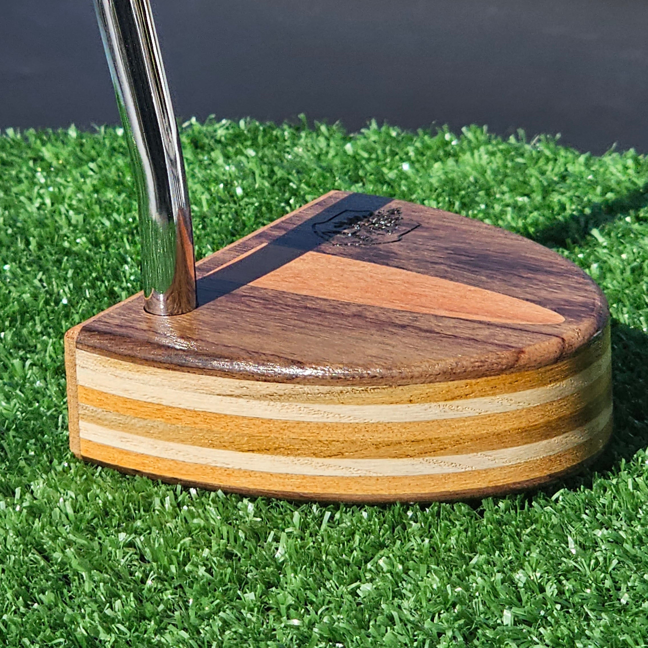 Rosewood and Osage Orange wood Putter