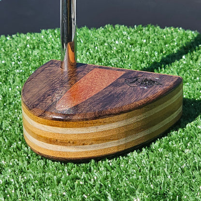 Rosewood and Osage Orange wood Putter