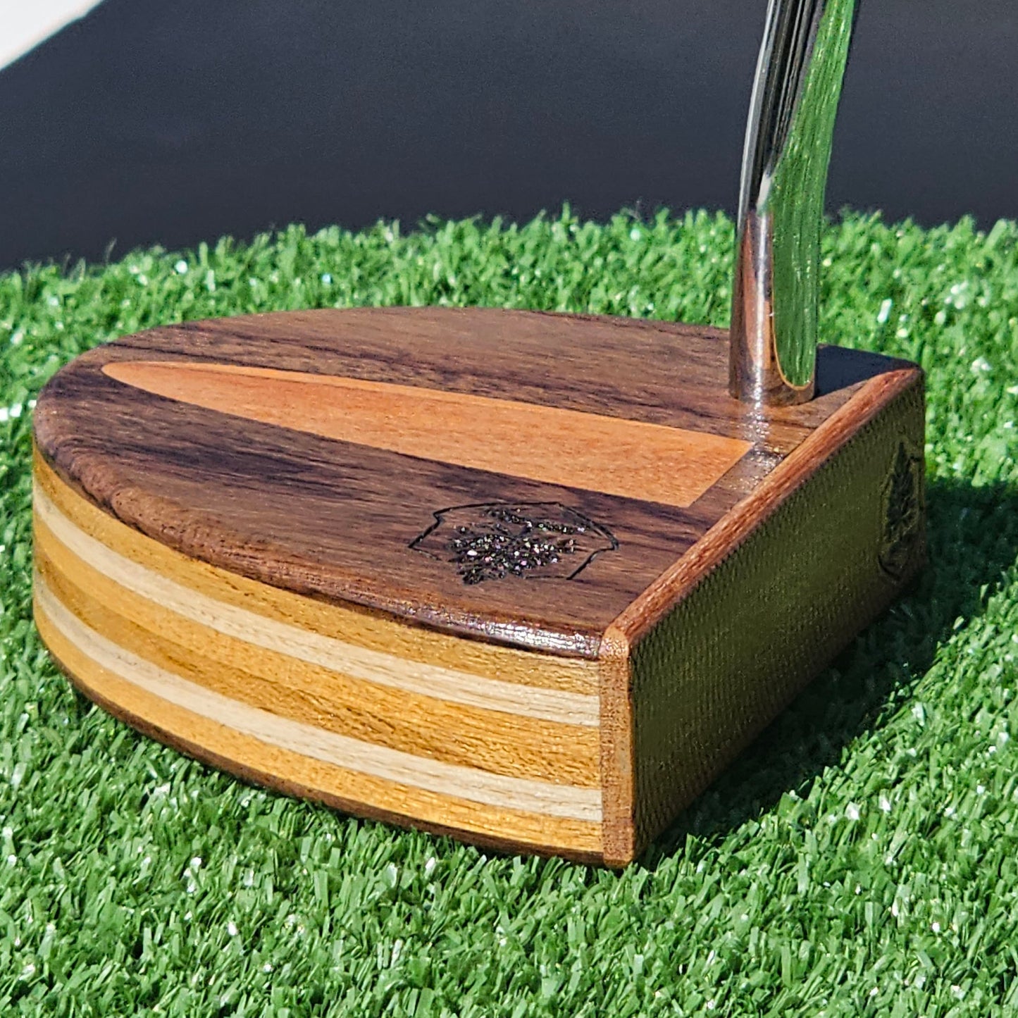 Rosewood and Osage Orange wood Putter