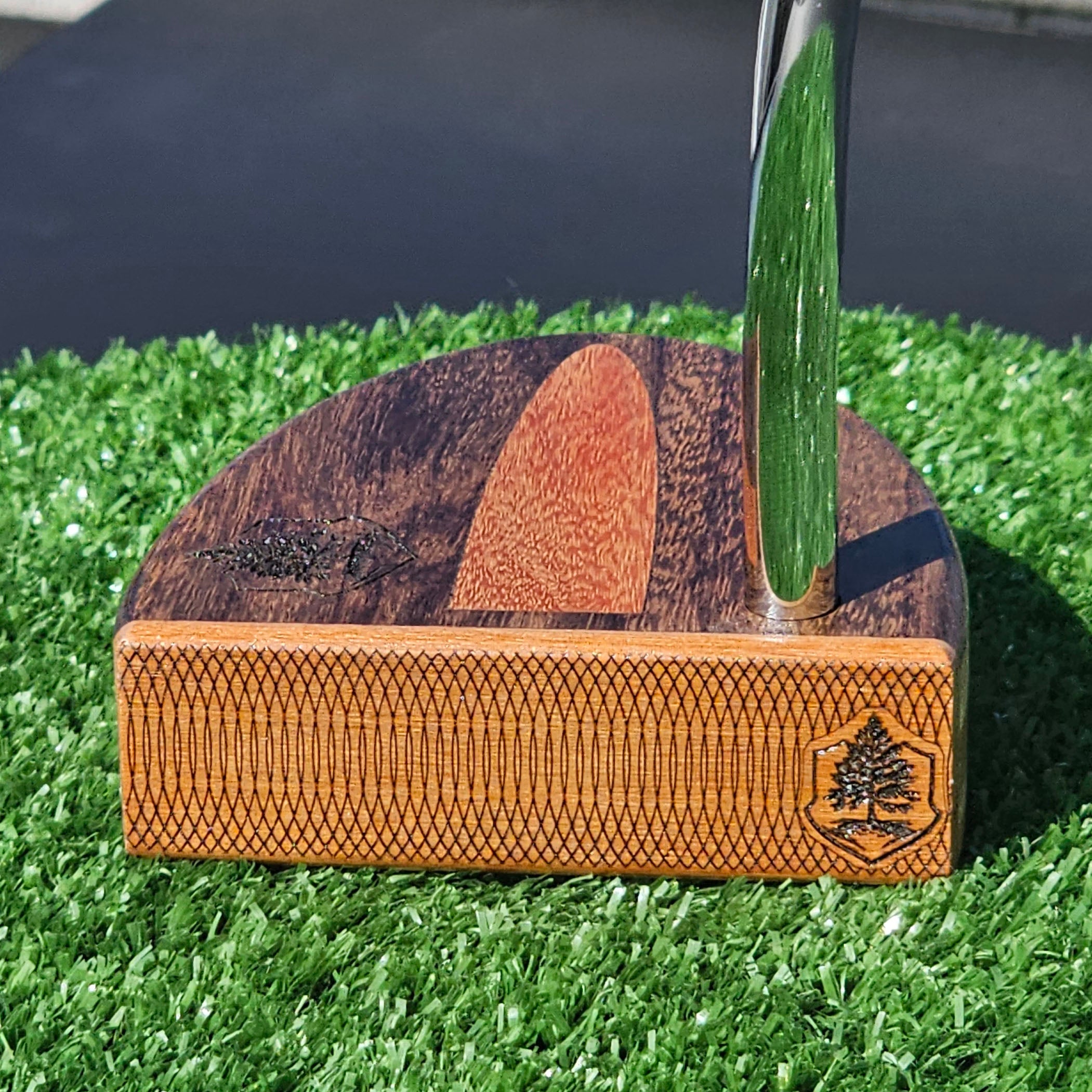 Rosewood and Osage Orange wood Putter