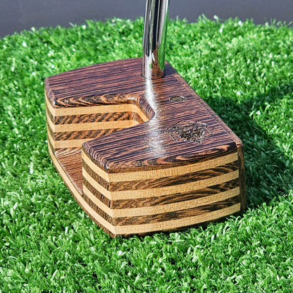 Exotic Wenge and Cherry wood Woodrich Regal wood putter