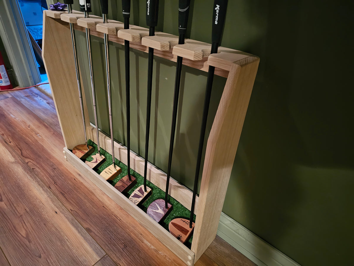 Early TimberTouch putter prototypes and trials
